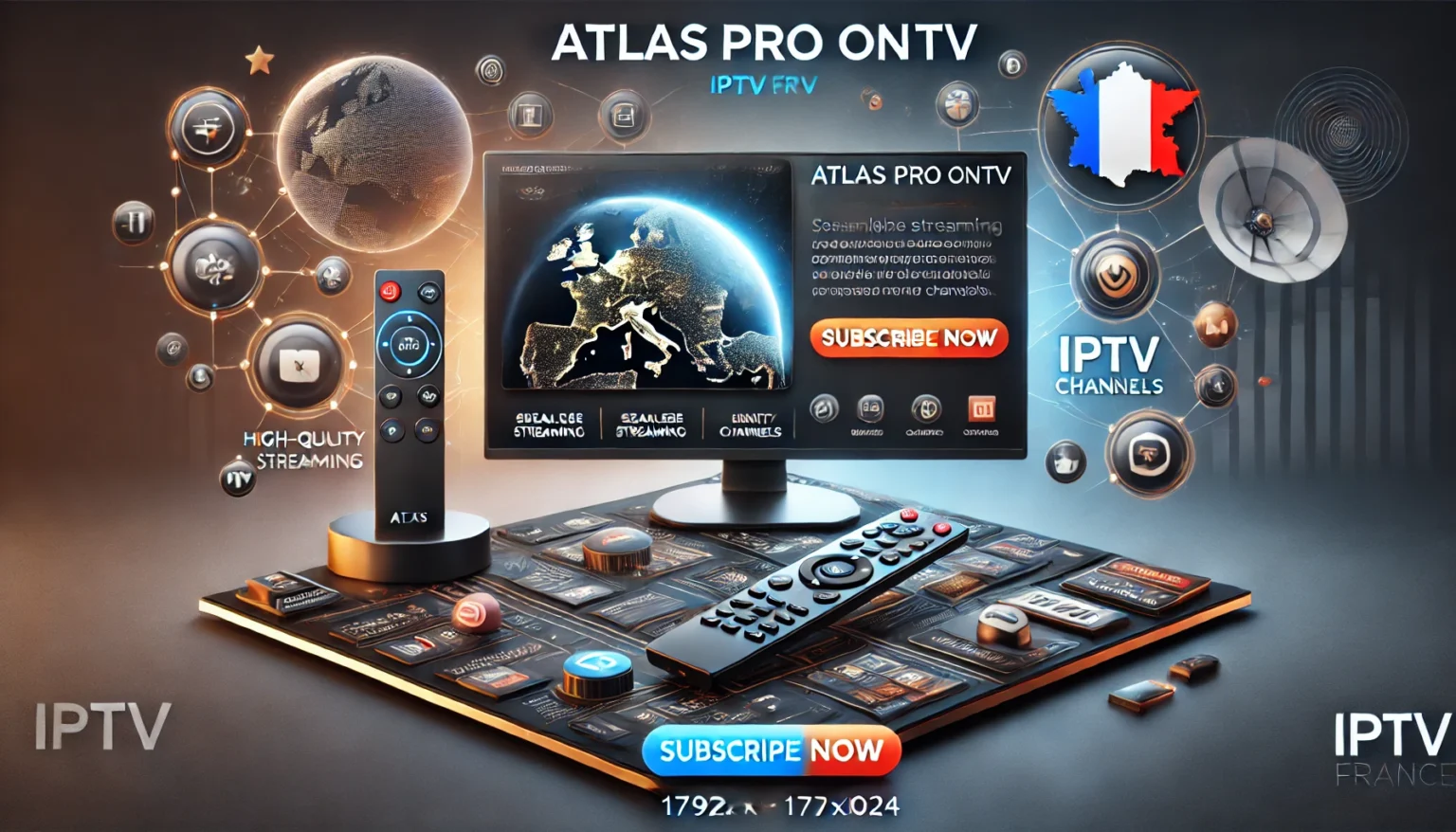 Comment Télécharger Atlas Pro et Profiter du Meilleur Abonnement IPTV en France 2025