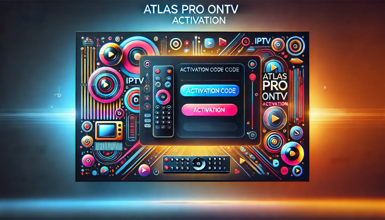 Comment Mettre le Code Atlas Pro ONTV pour Votre N°1 Abonnement IPTV en France