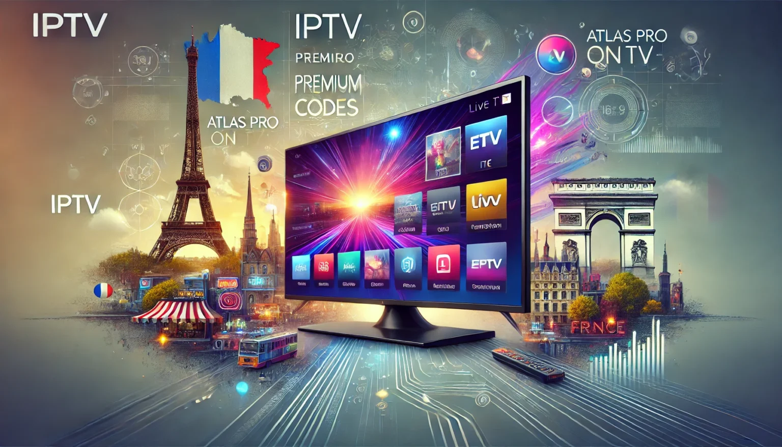 Les Meilleurs Codes IPTV Premium : Profitez de la TV en Direct avec N°1 Atlas Pro ONTV en France