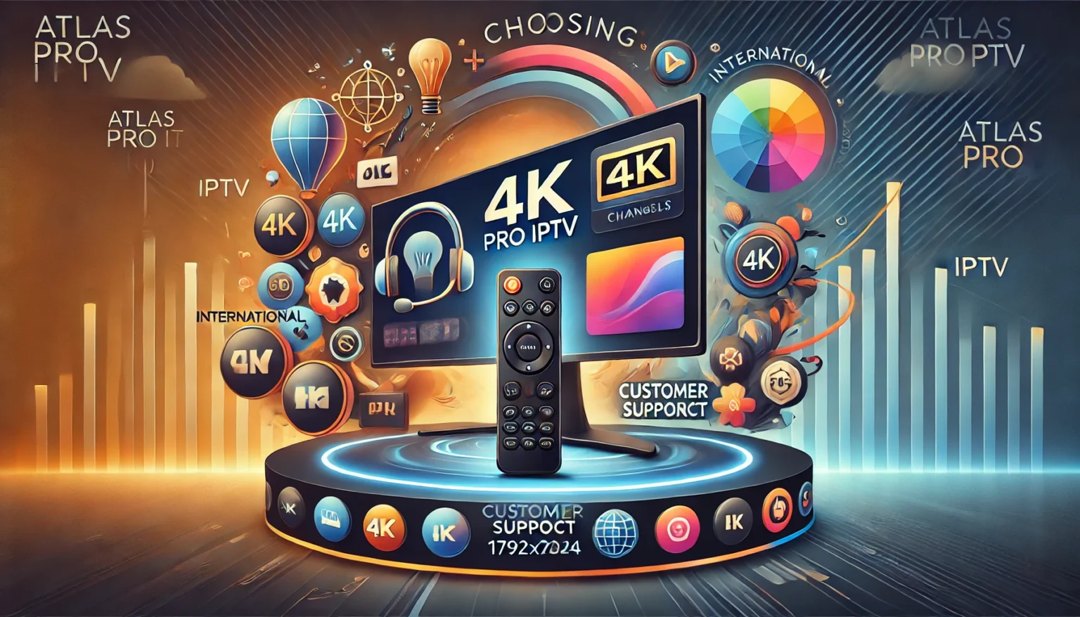 Le meilleur IPTV Atlas Pro ONTV : La Référence en Qualité 4K en France