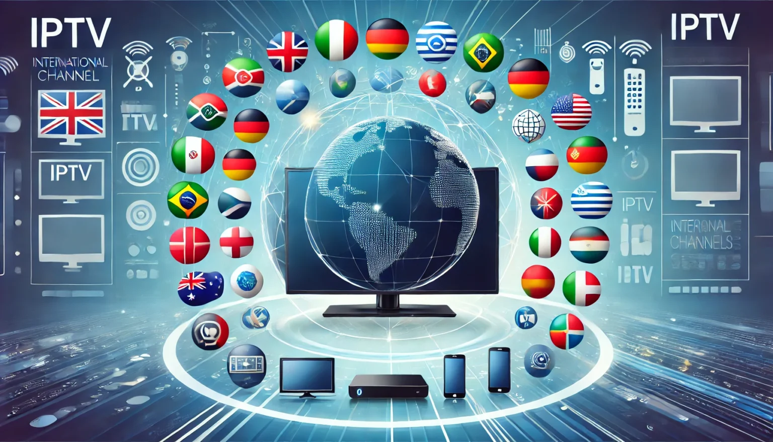 Le 1er service IPTV Atlas Pro ONTV propose-t-il des chaînes de tous les pays ?